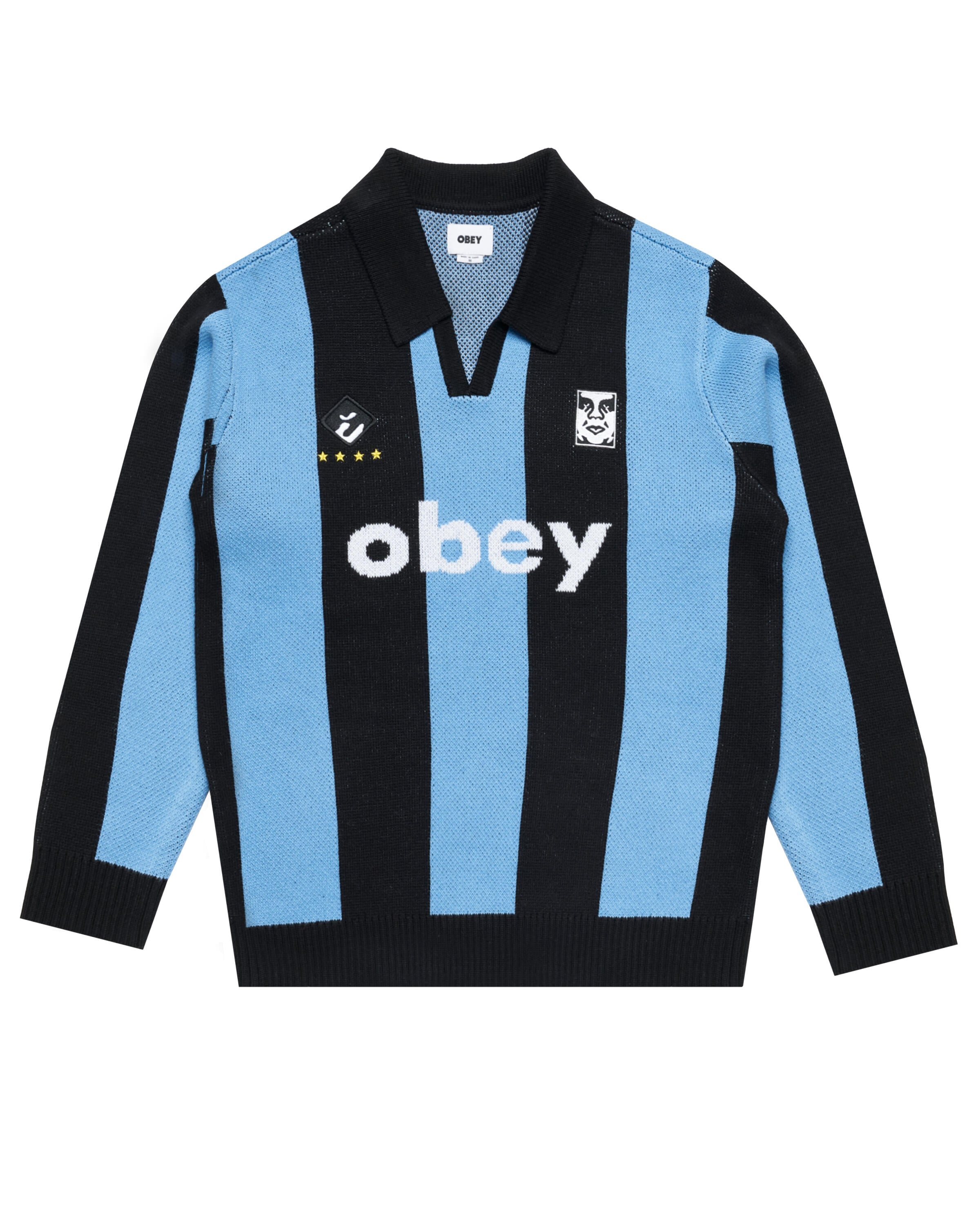 Obey Soccer jersey sweater | 151000090-LBL | AFEW STORE